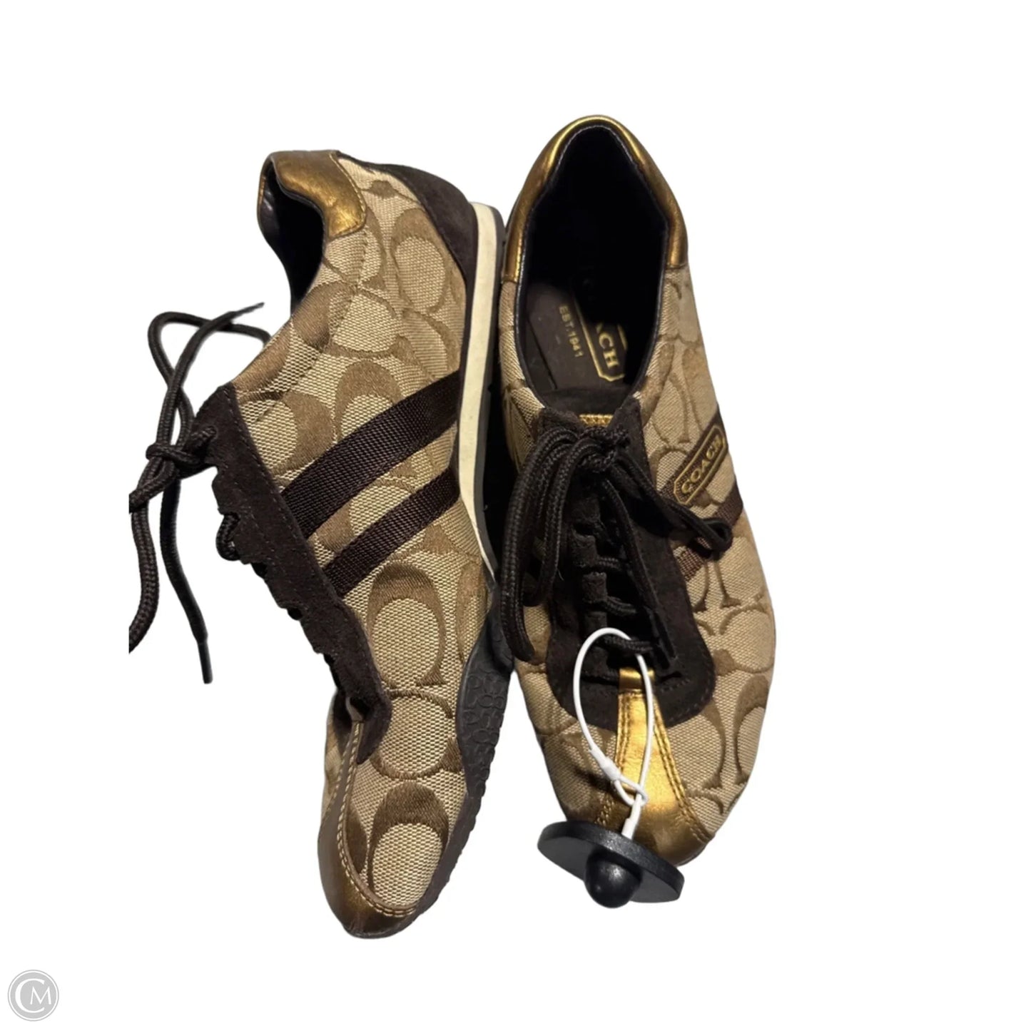 Shoes Designer By Coach In Brown, Size: 6.5