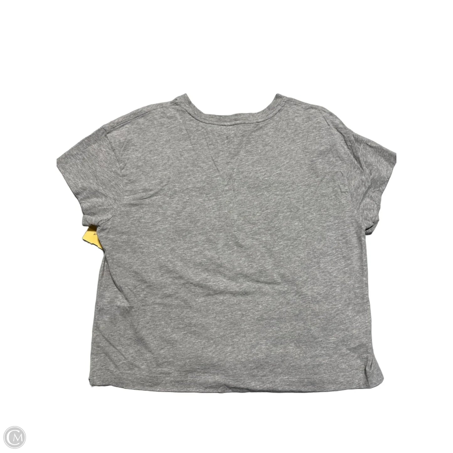 Top Short Sleeve By Sonoma In Grey, Size: M