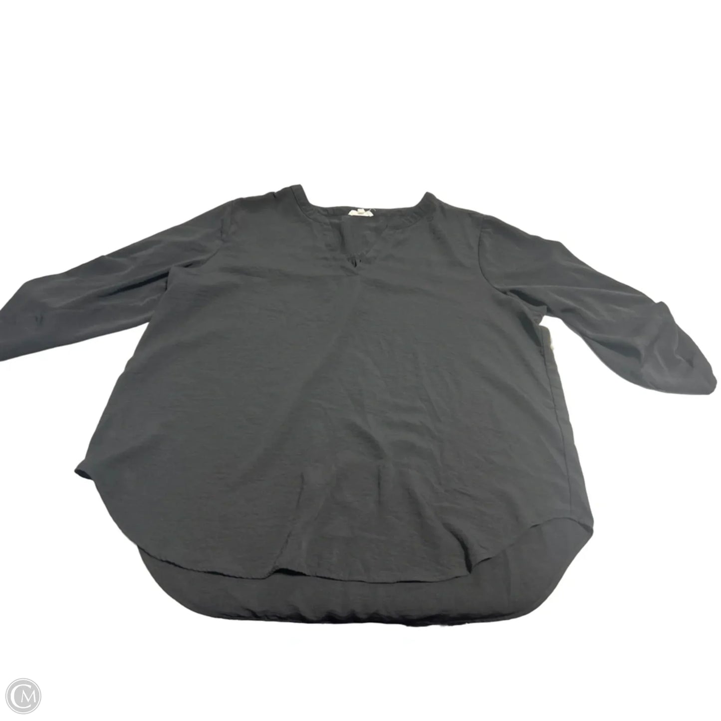 Top Short Sleeve By Maurices In Black, Size: Xxl