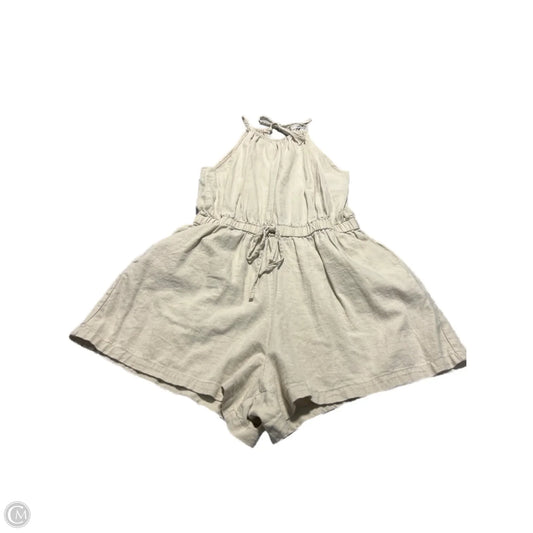 Romper By Ci Sono In Tan, Size: M