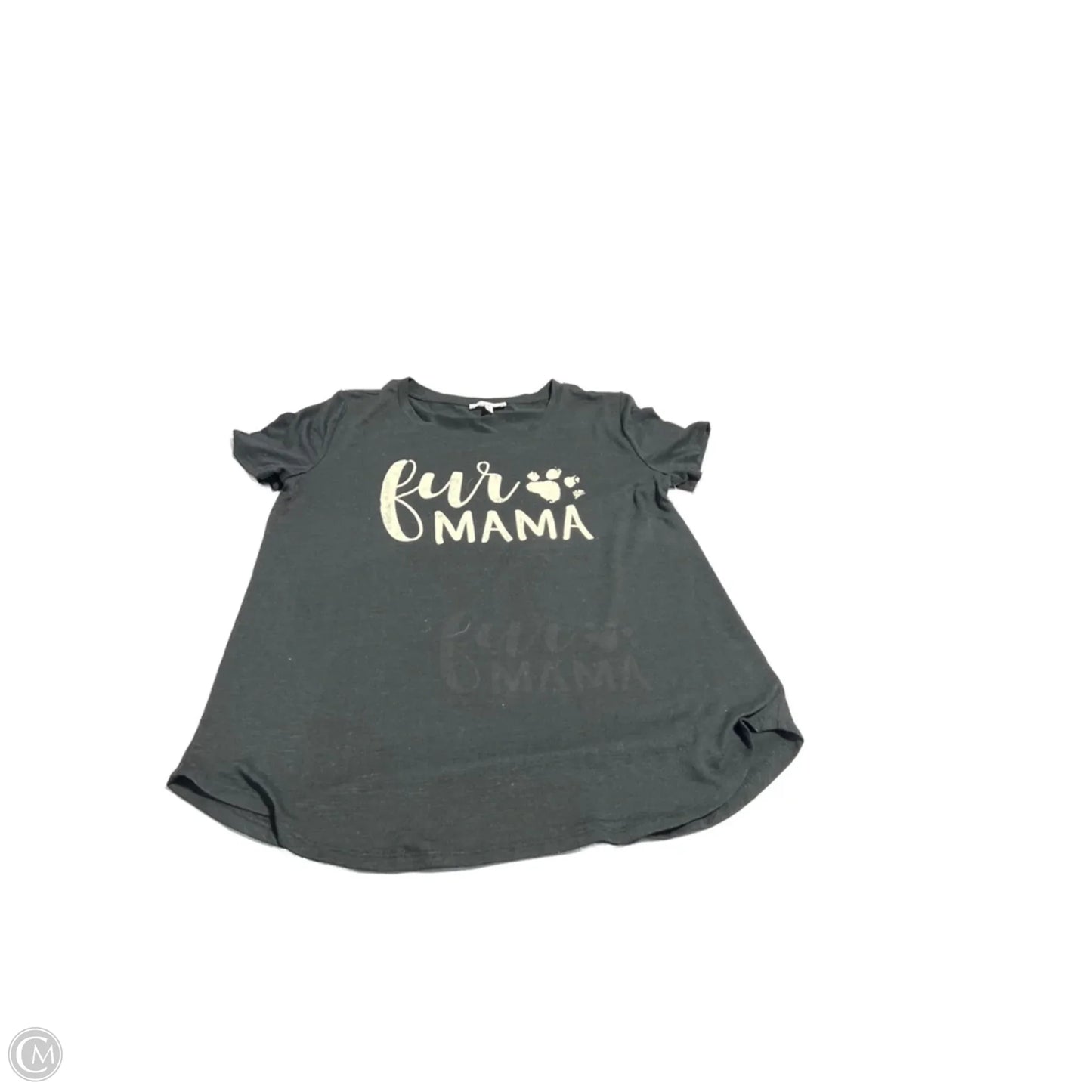 Top Short Sleeve Basic By Maurices In Black, Size: S