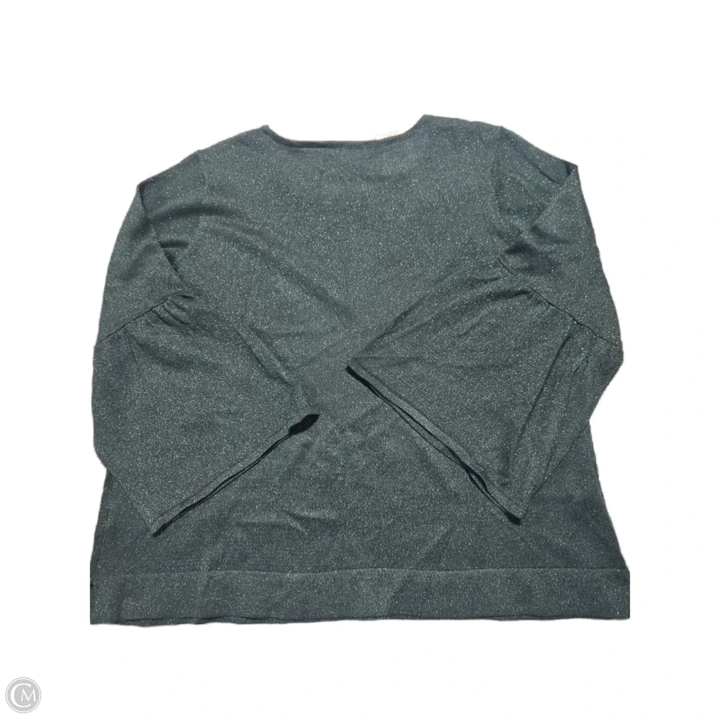 Top Long Sleeve By Calvin Klein In Green, Size: Xxl