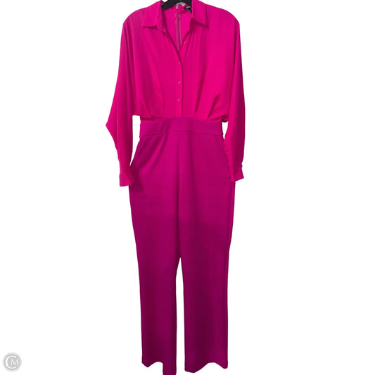 Jumpsuit By Express In Pink, Size: Xs