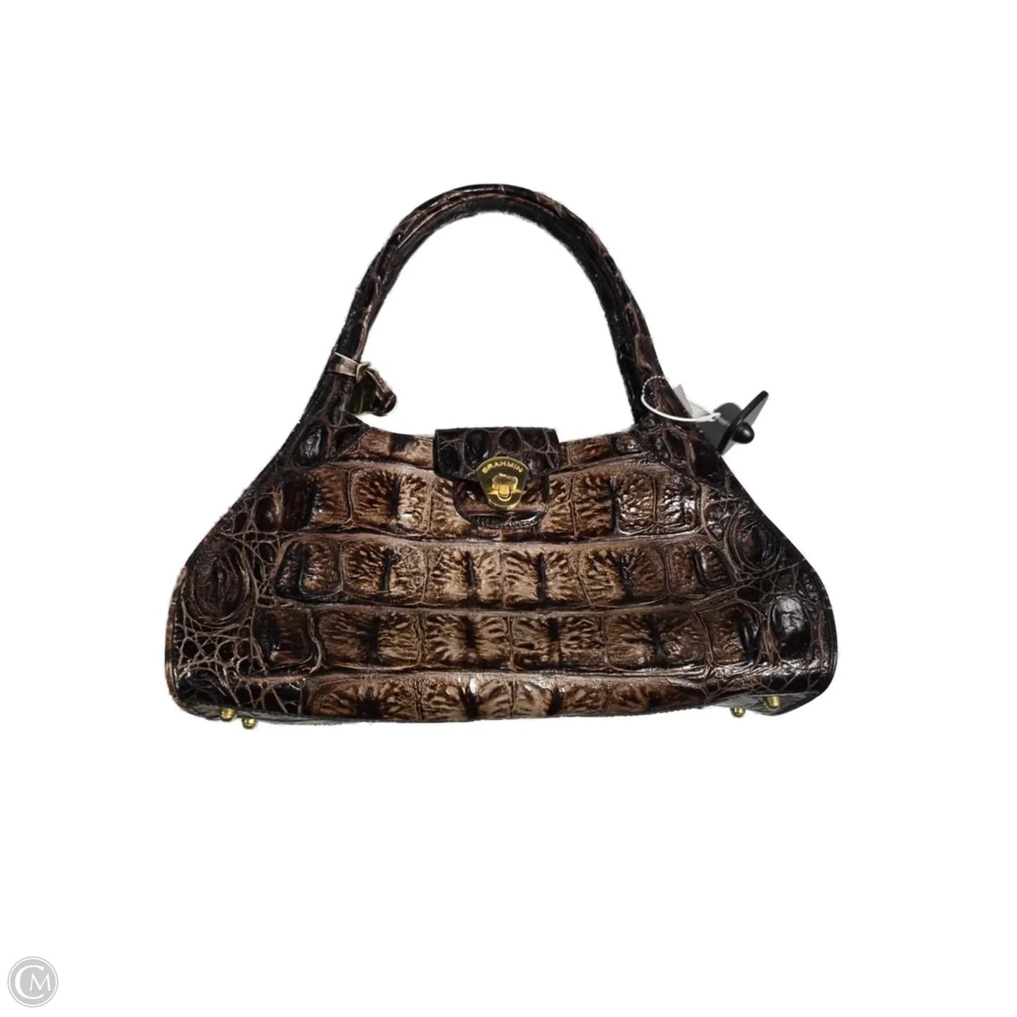 Handbag Designer By Brahmin, Size: Large