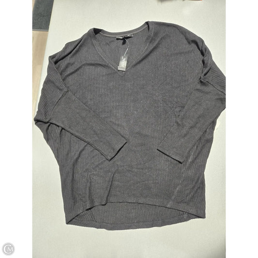 Top Long Sleeve By White House Black Market In Black, Size: L