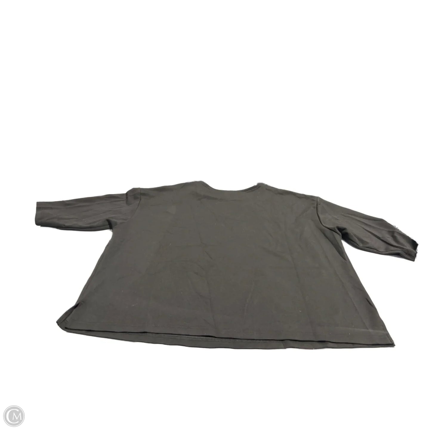 Top Short Sleeve By Jones And Co In Black, Size: 3x