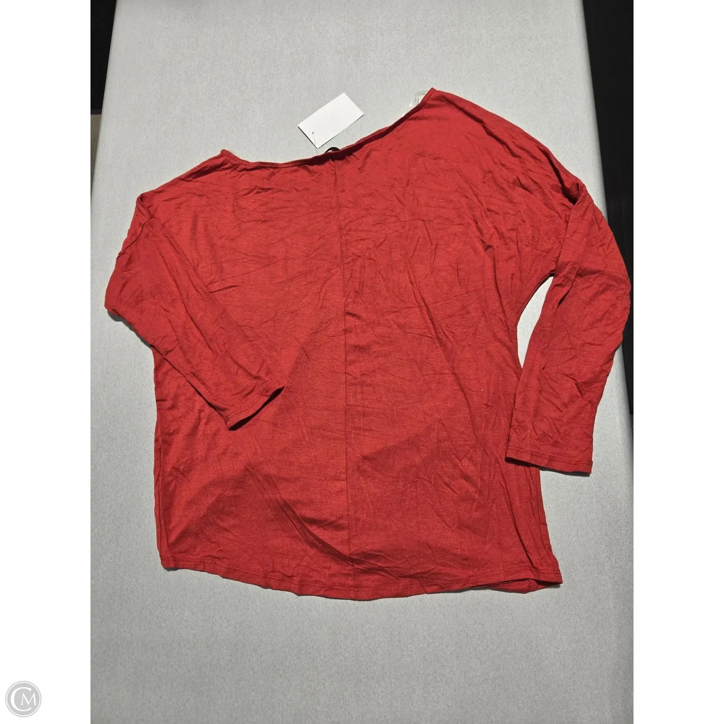 Top Long Sleeve By White Birch In Red, Size: L