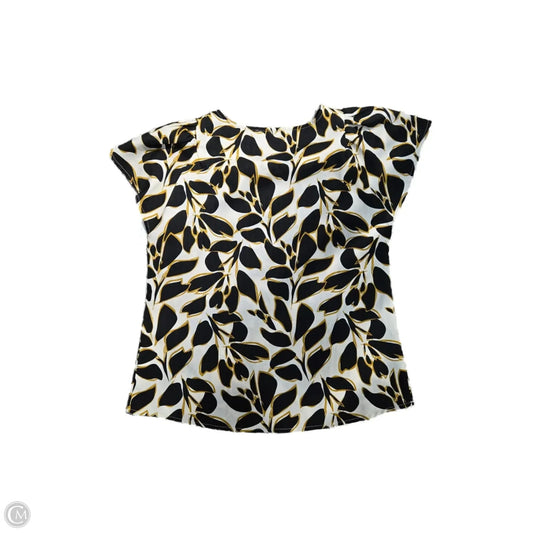 Top Short Sleeve By Cme In Multi-colored, Size: M