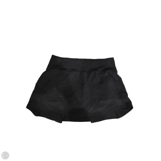 Athletic Skirt By Lululemon In Black, Size: 2