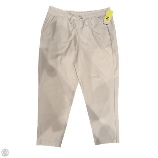 Athletic Pants By All In Motion In Cream, Size: Xl