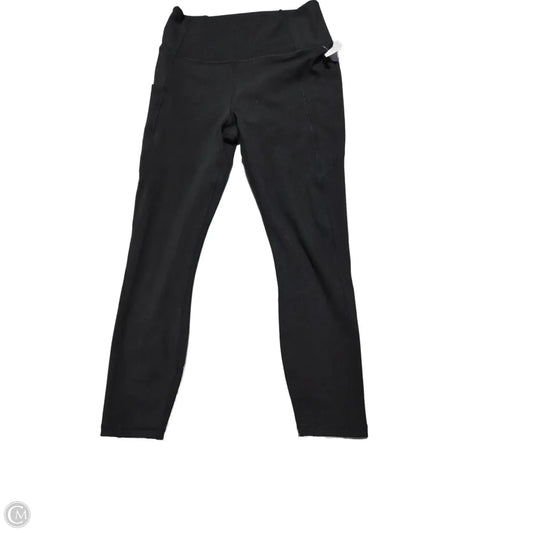 Athletic Leggings By Fabletics In Black, Size: 4
