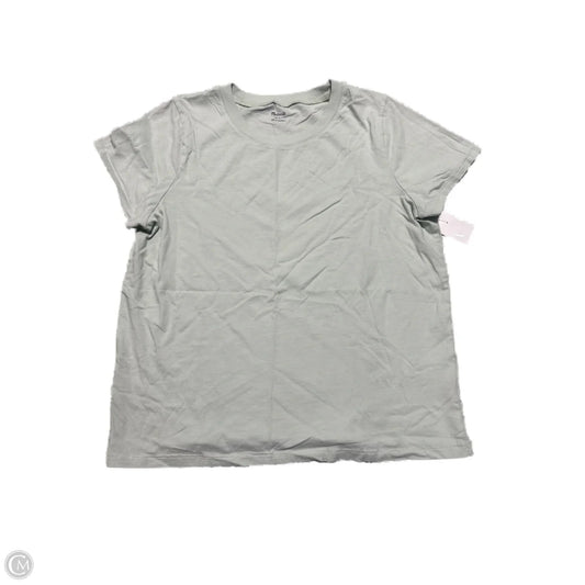 Top Short Sleeve Basic By Madewell In Green, Size: L