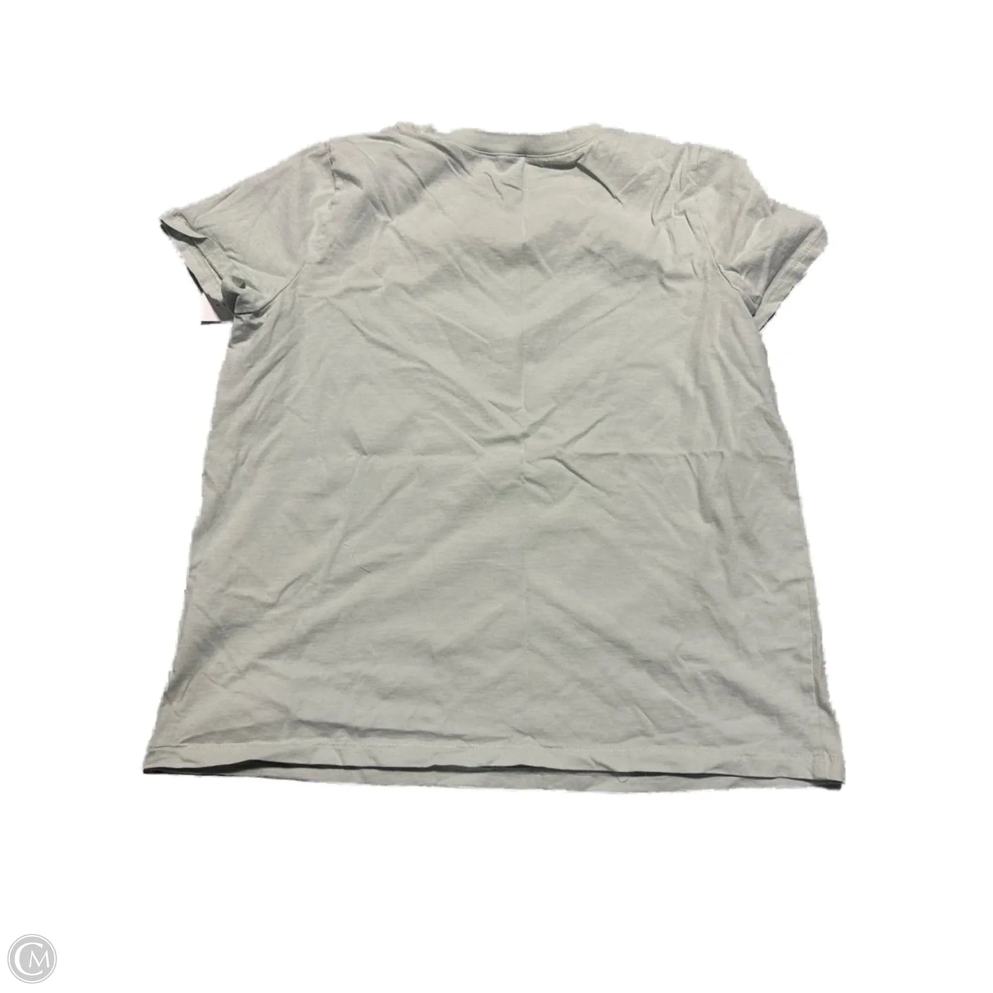 Top Short Sleeve Basic By Madewell In Green, Size: L
