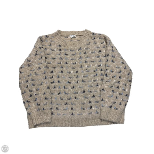 Sweater By Maurices In Blue & Cream, Size: Xl