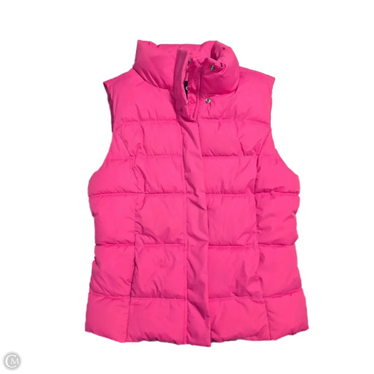 Vest Puffer & Quilted By Gap In Pink, Size: M