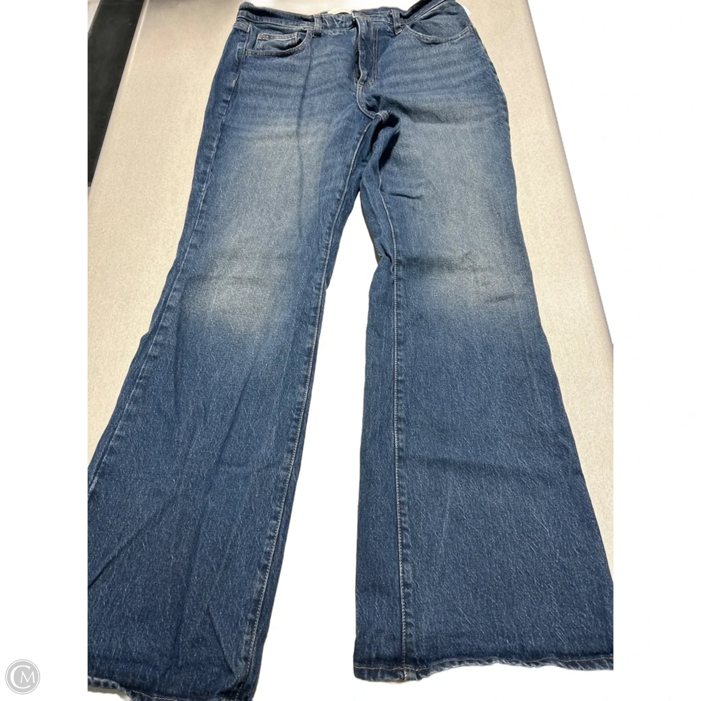 Jeans Flared By Universal Thread In Blue Denim, Size: 12