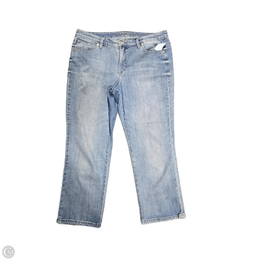 Jeans Boot Cut By Code Blue In Blue Denim, Size: 14