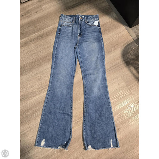 Jeans Flared By Hidden In Blue Denim, Size: 6