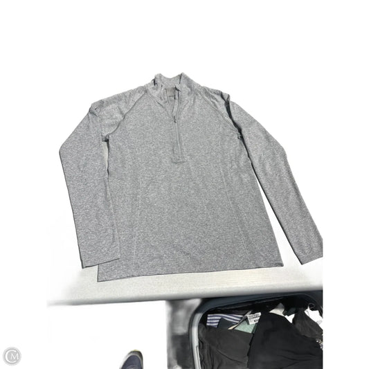 Athletic Jacket By Calia In Grey, Size: L