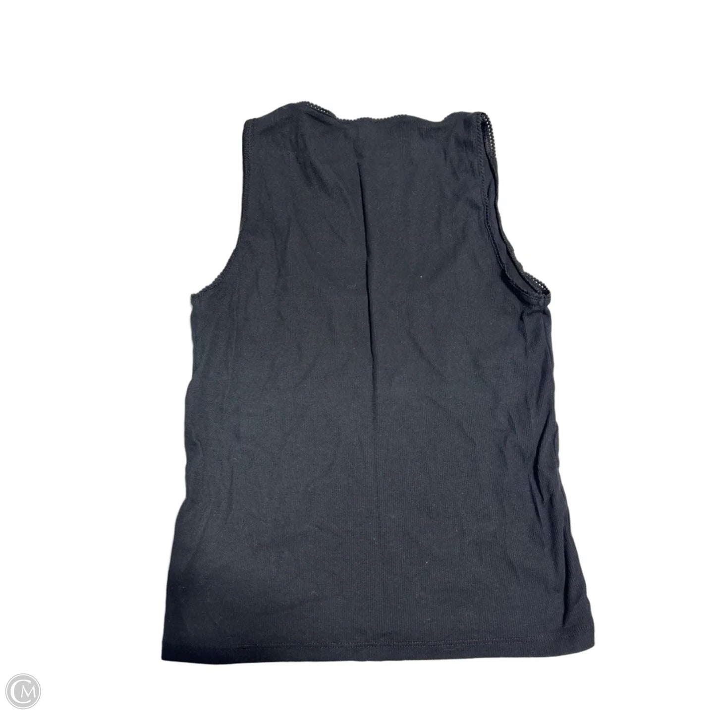 Top Sleeveless By Cotton On In Black, Size: M
