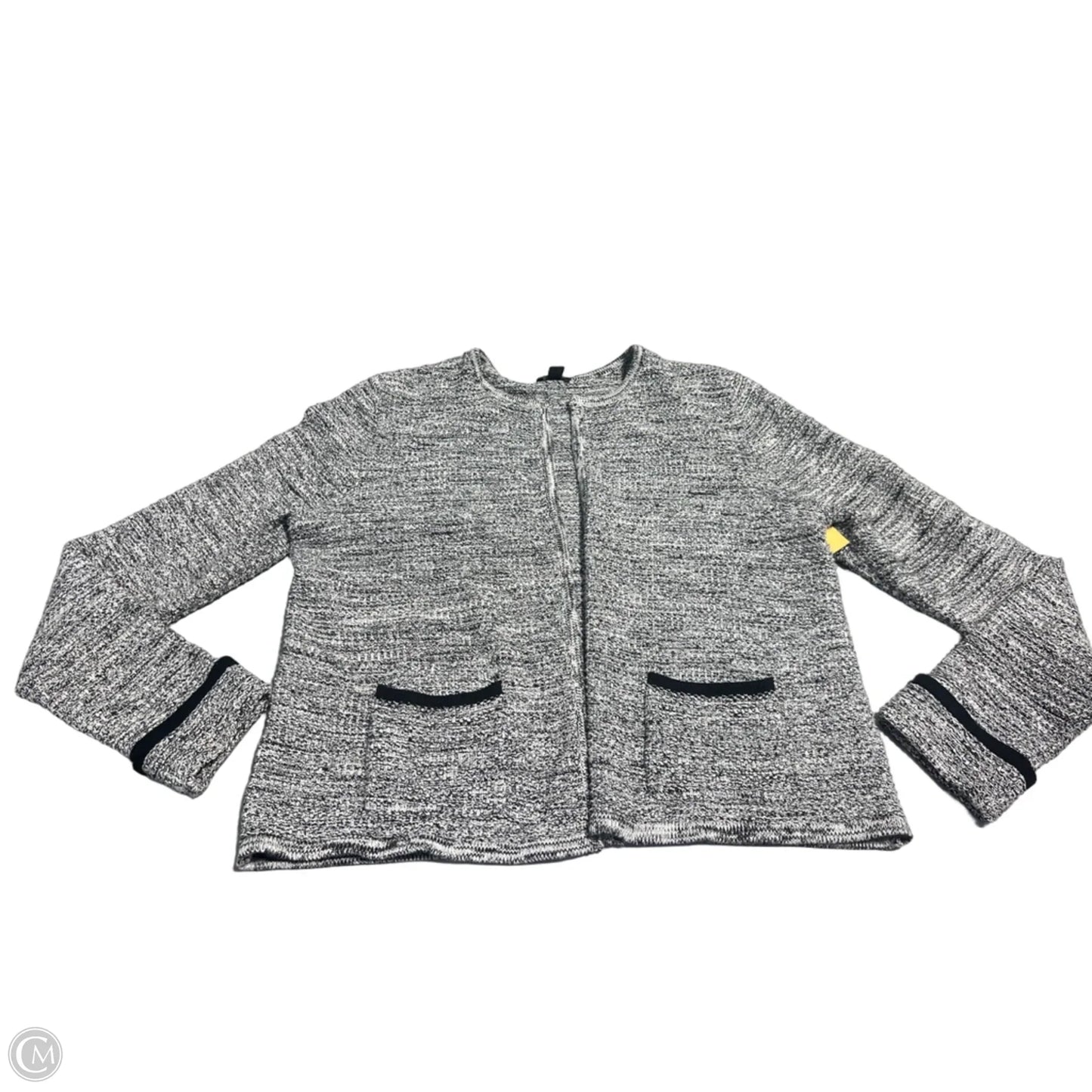 Cardigan By Ann Taylor In Grey, Size: L