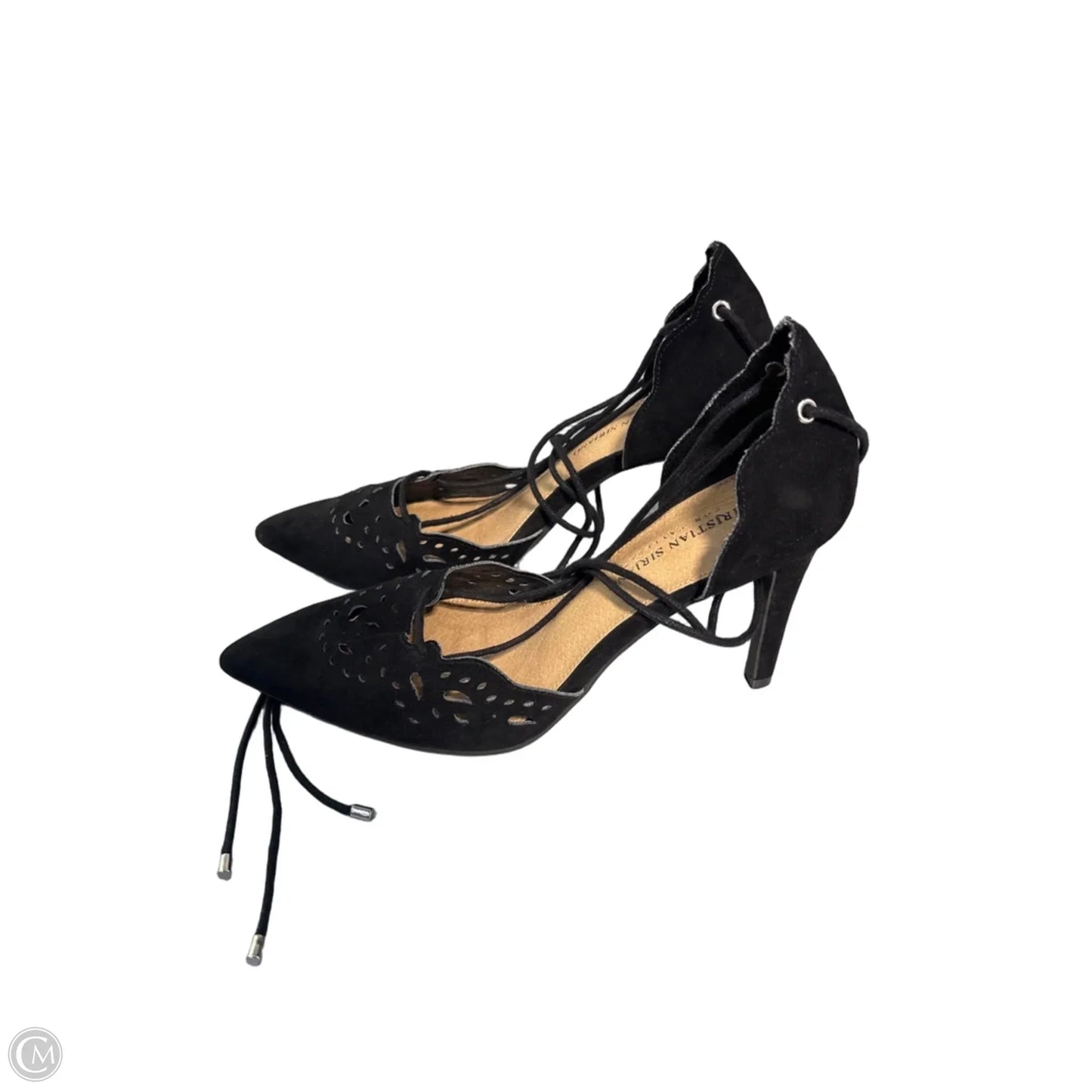 Shoes Heels Stiletto By Christian Siriano In Black, Size: 9.5