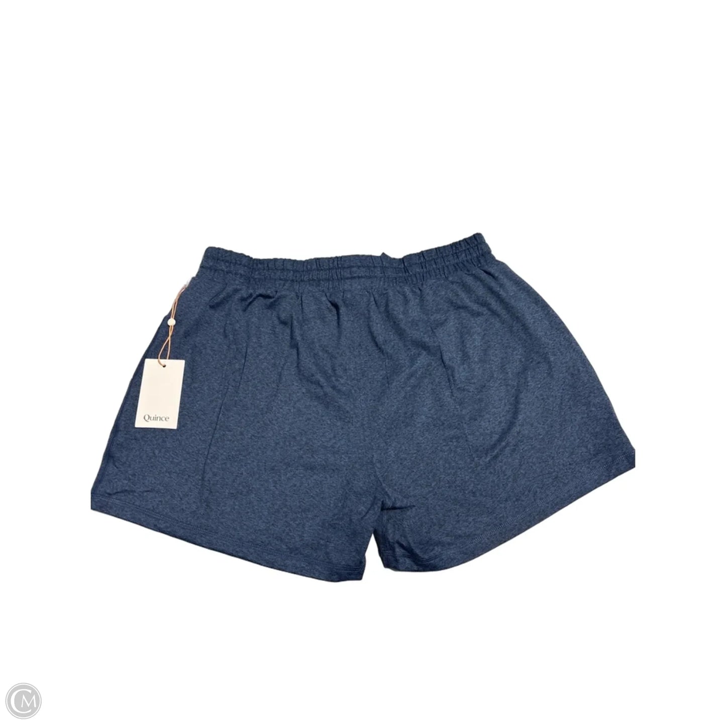 Athletic Shorts By Quince In Blue, Size: L