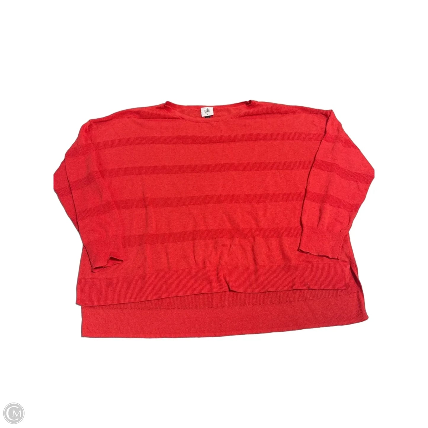 Sweater By Cabi In Red, Size: M
