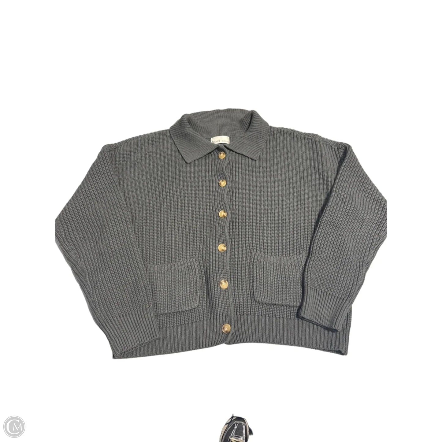 Cardigan By Be Cool In Green, Size: M