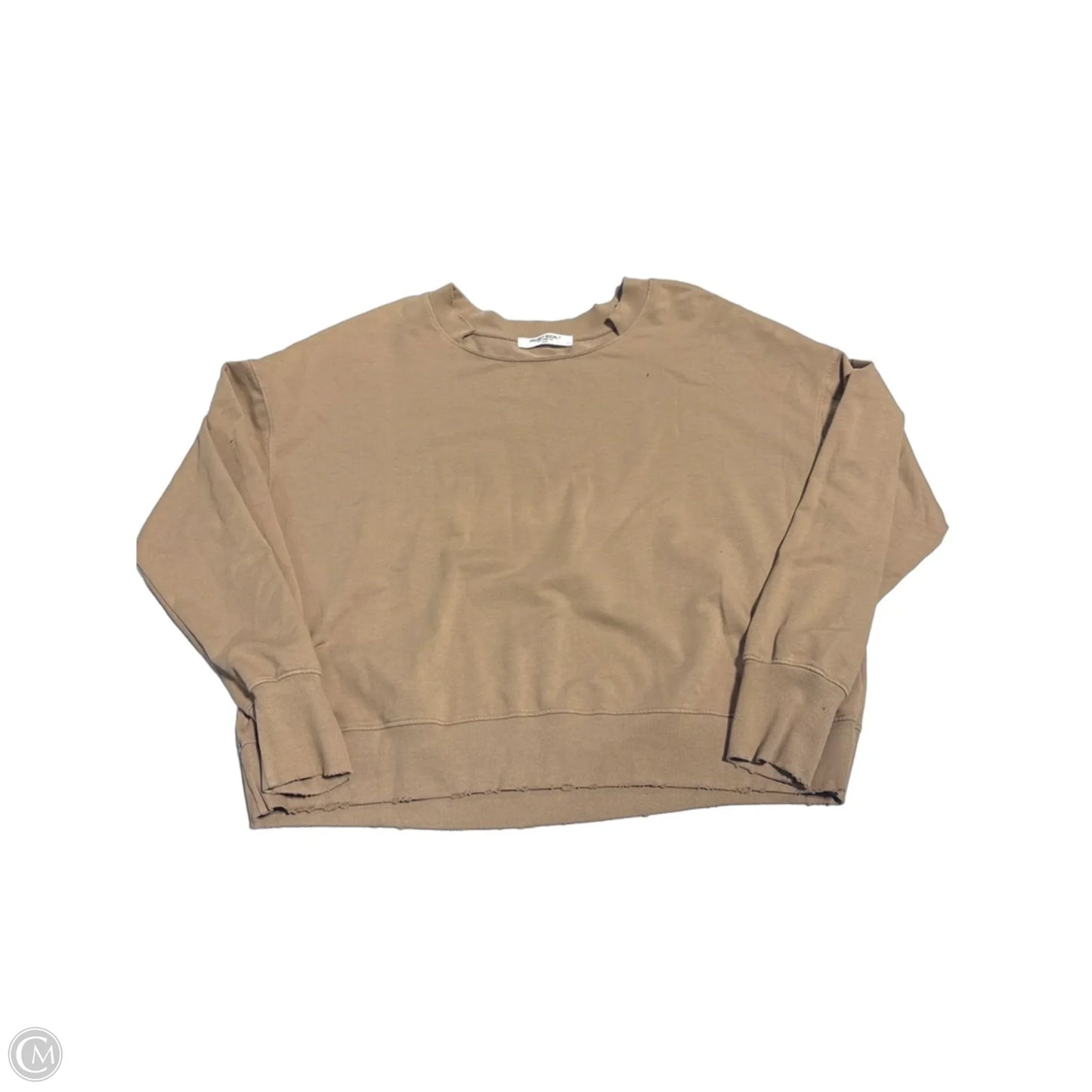 Sweatshirt Crewneck By Project Social Tee In Brown, Size: S