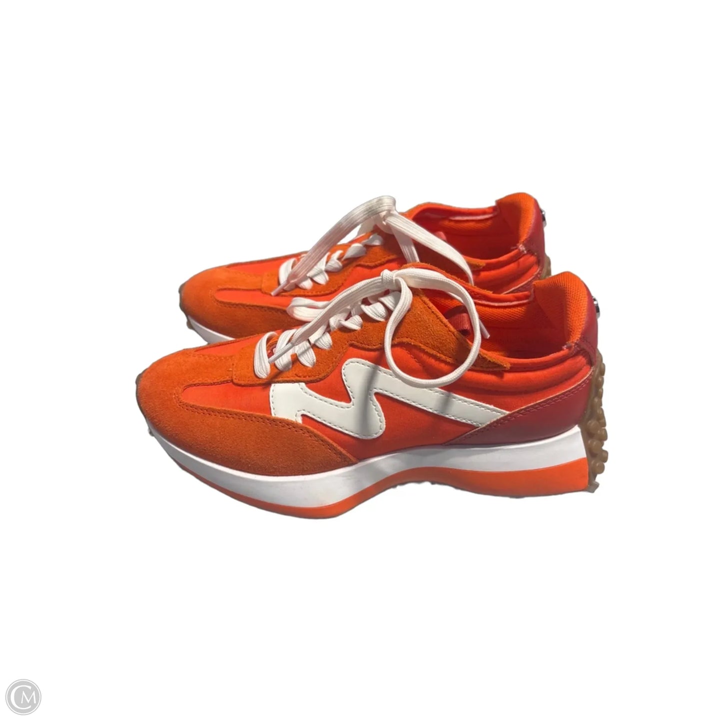 Shoes Athletic By Steve Madden In Orange, Size: 7