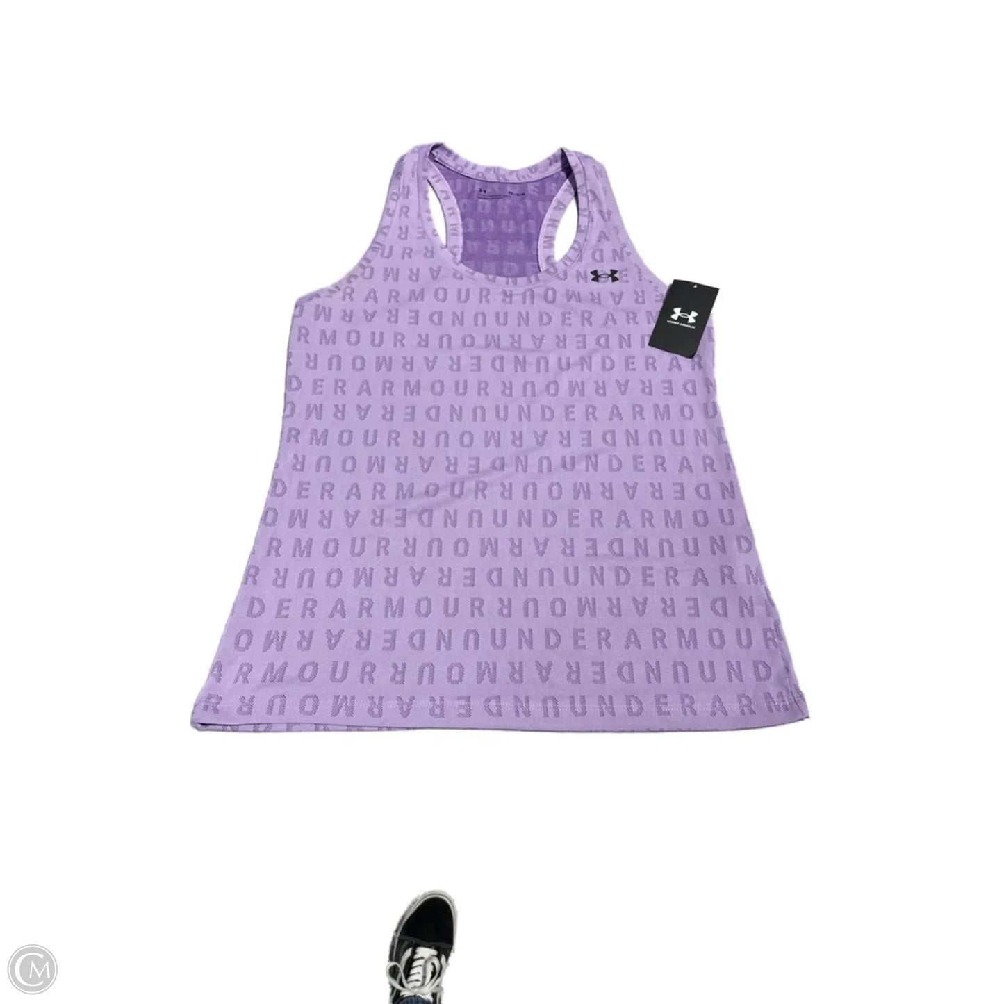 Athletic Tank Top By Under Armour In Purple, Size: M
