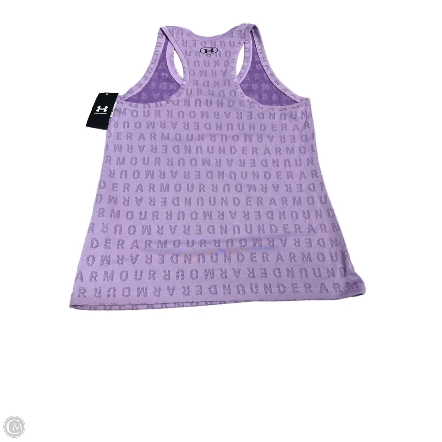 Athletic Tank Top By Under Armour In Purple, Size: M