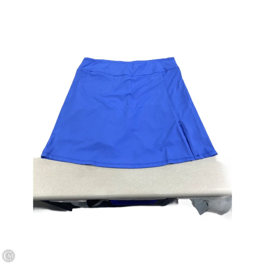 Athletic Skort By Lulu B In Blue, Size: M