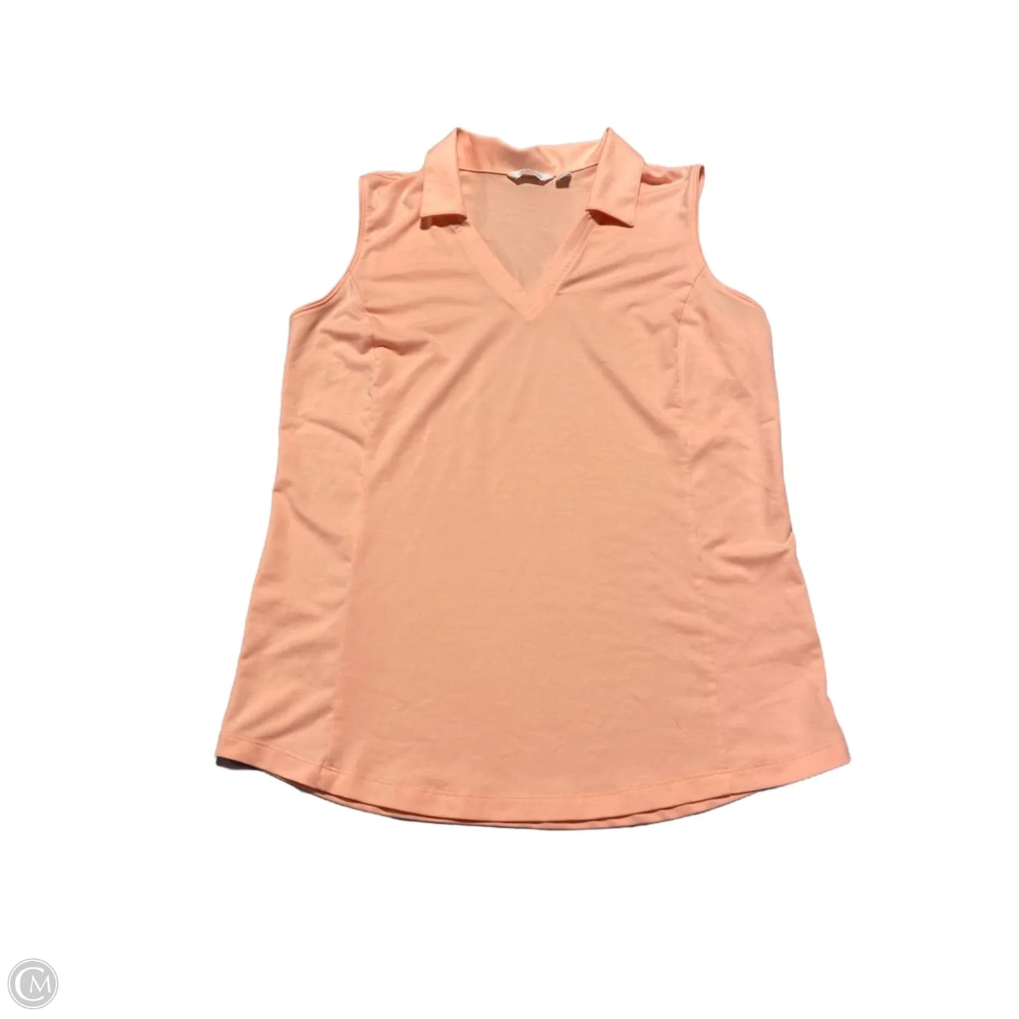 Athletic Tank Top By Lady Hagen In Peach, Size: M