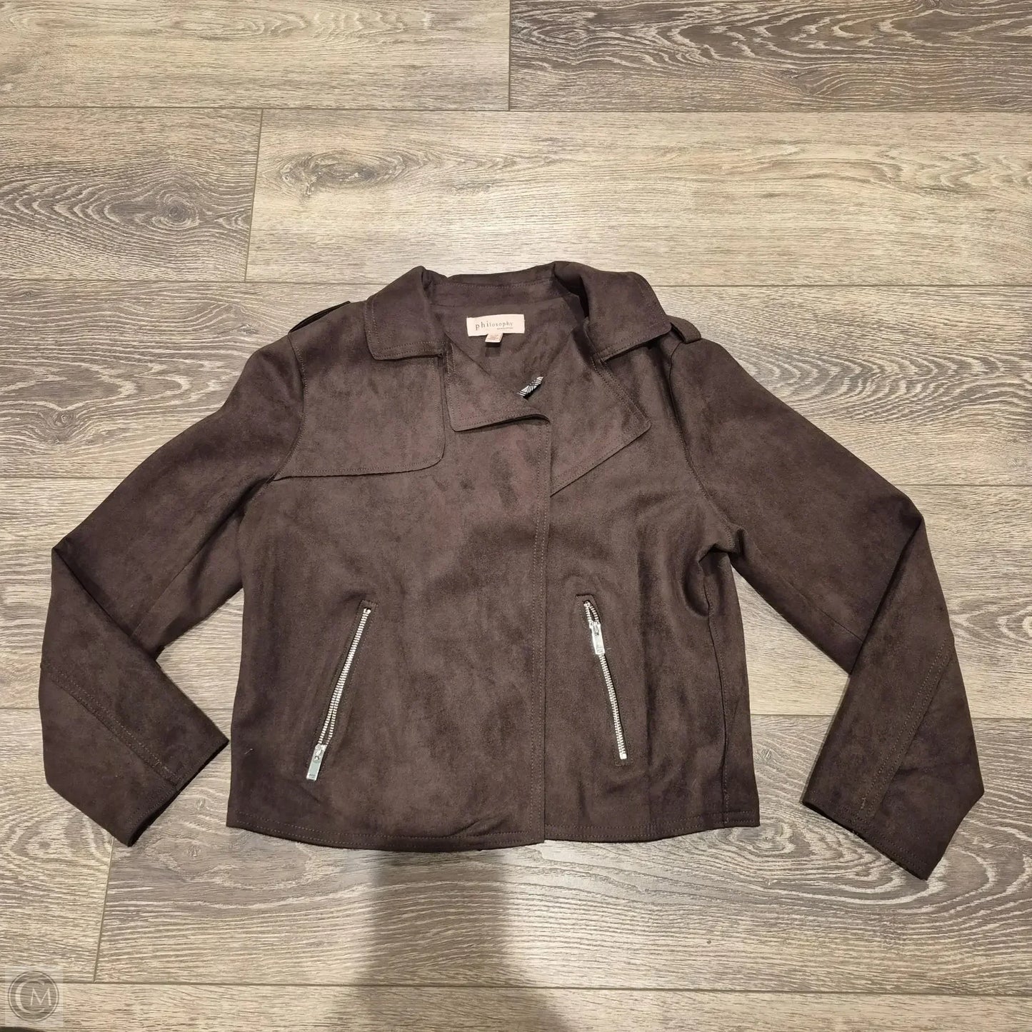 Jacket Other By Philosophy In Brown, Size: Xl