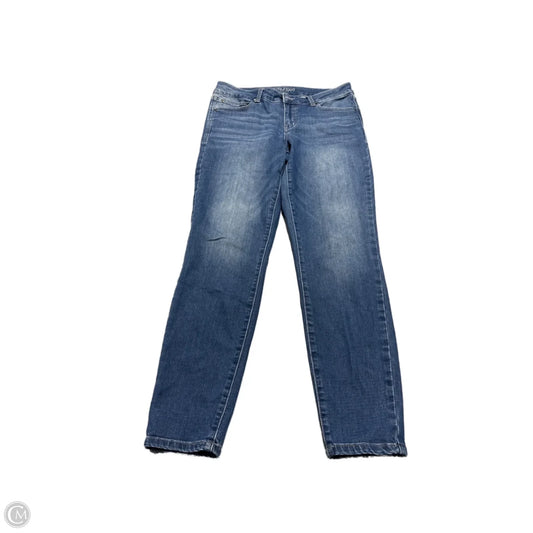 Jeans Straight By Maurices In Blue Denim, Size: 10