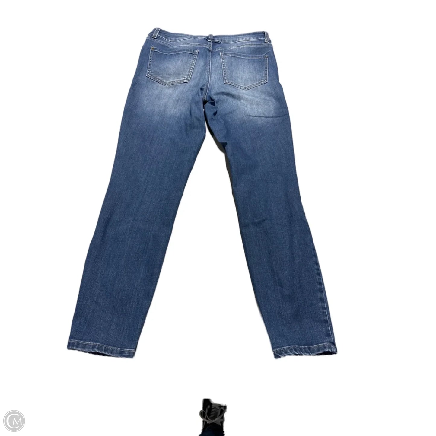 Jeans Straight By Maurices In Blue Denim, Size: 10