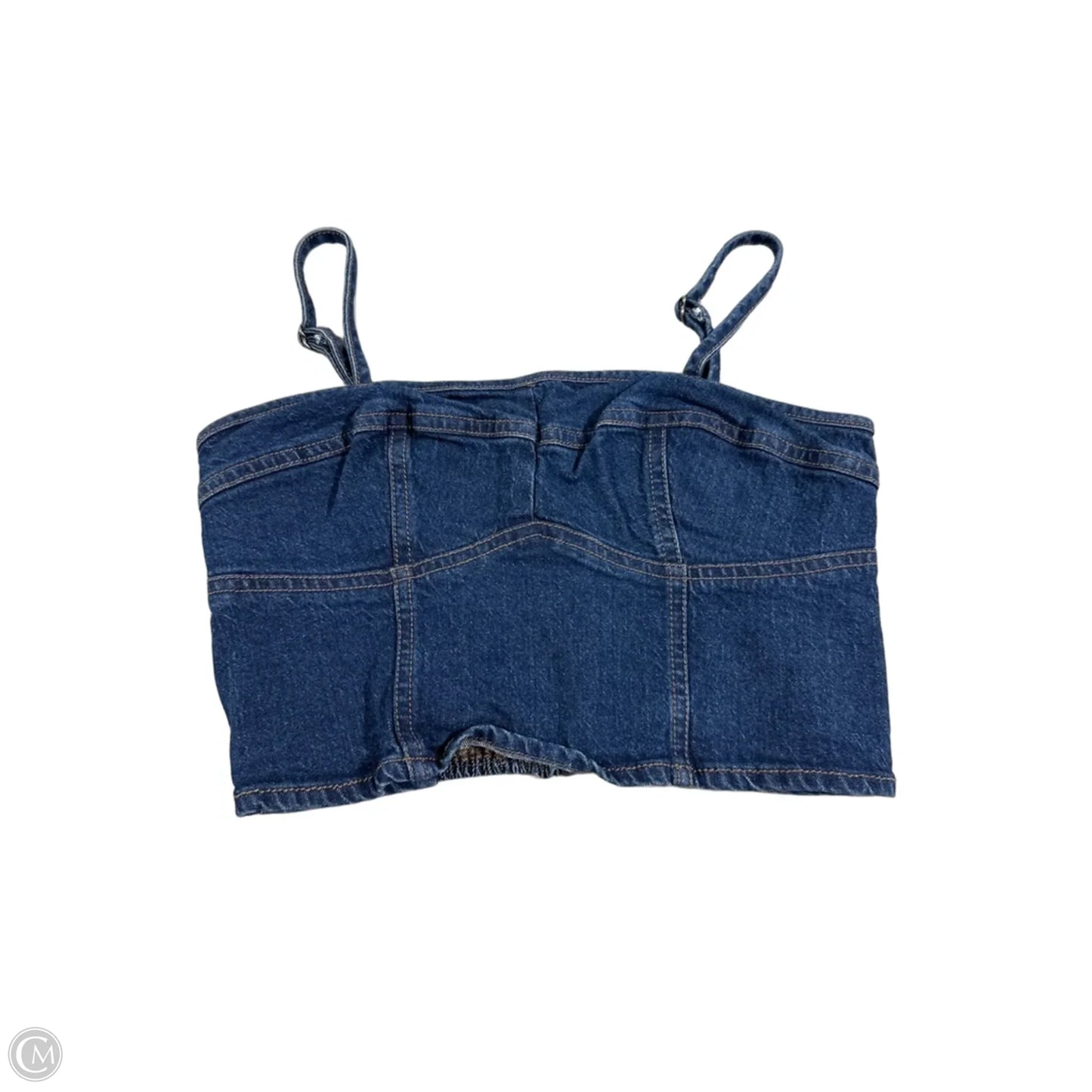 Top Sleeveless By Universal Standard In Blue Denim, Size: Xs