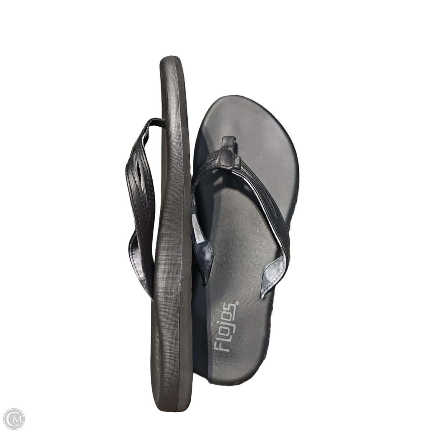 Sandals Flip Flops By Cme In Black, Size: 9