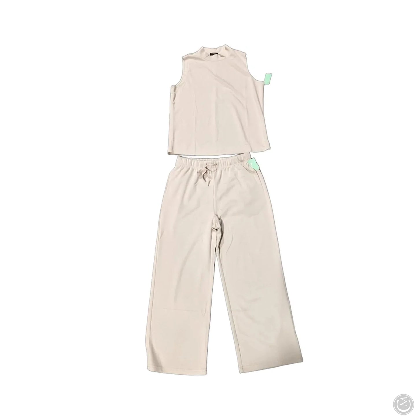 Pants Set 2pc By Cme In Tan, Size: M