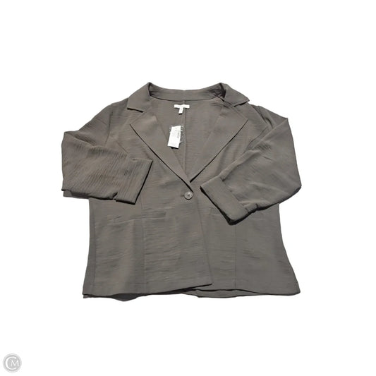 Top Long Sleeve By Maurices In Grey, Size: L