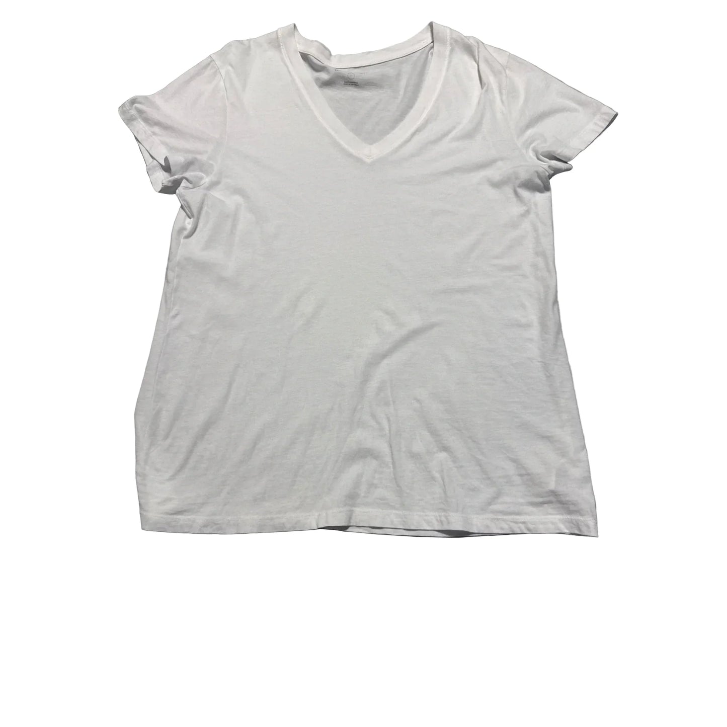Top Short Sleeve Basic By Universal Thread In White, Size: L