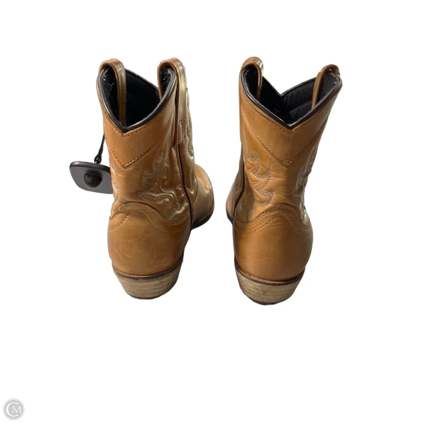Boots Ankle Flats By Dingo In Brown, Size: 9