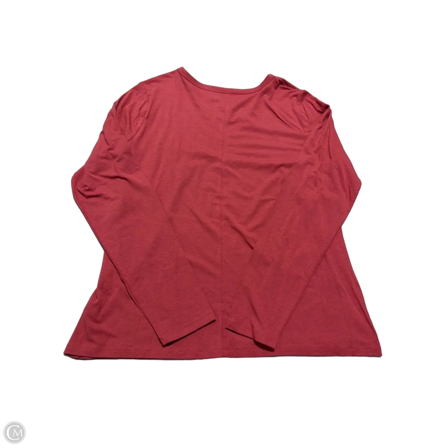 Top Long Sleeve By Ana In Red, Size: Xl