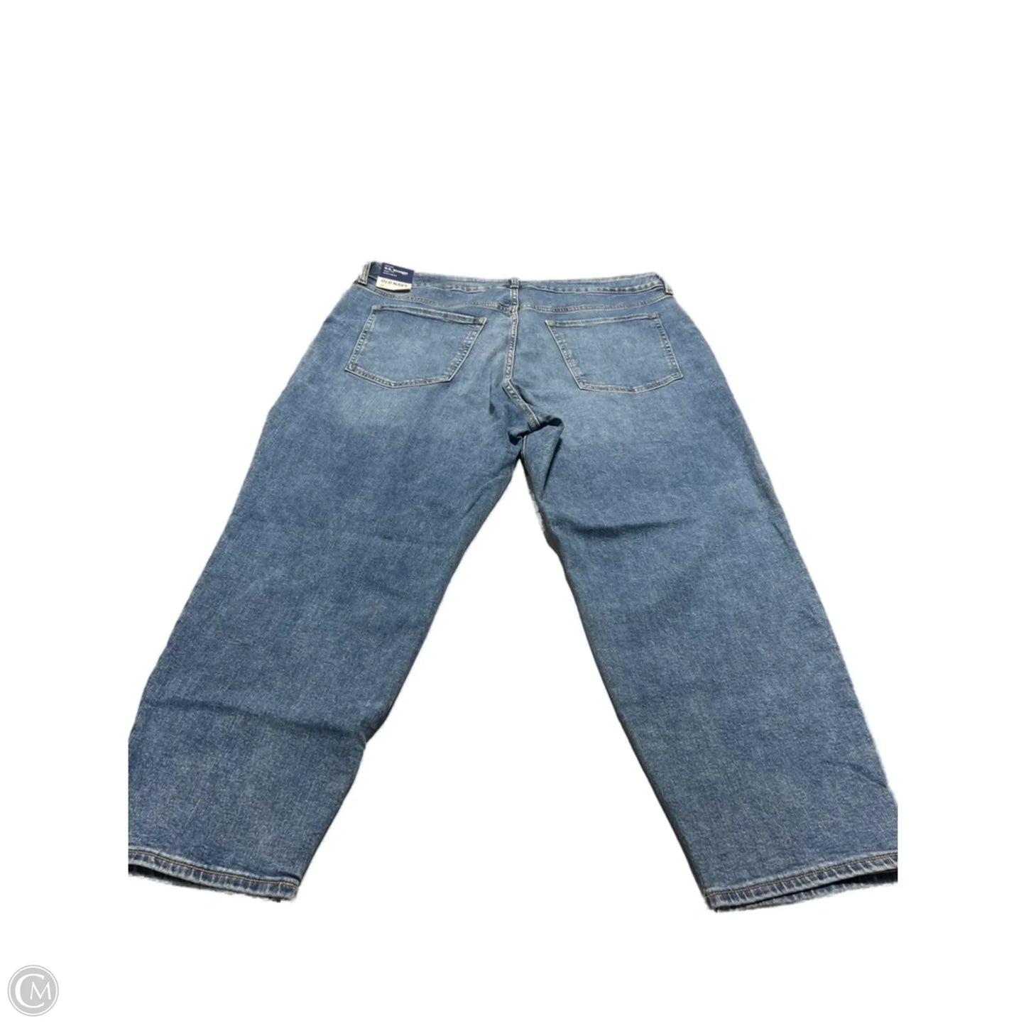 Jeans Straight By Old Navy In Blue Denim, Size: 22