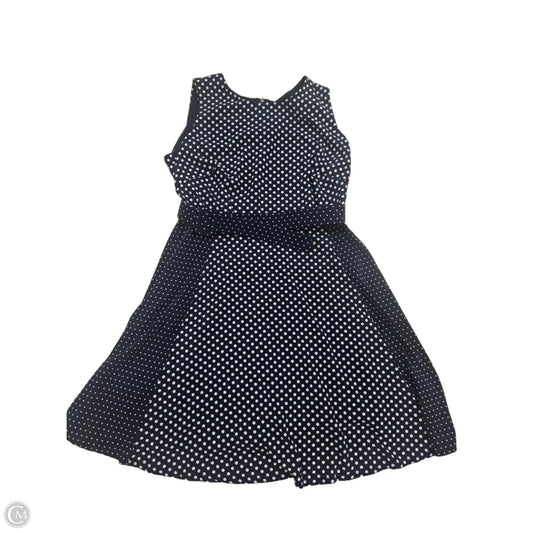 Dress Casual Midi By Dannyandnicole In Navy, Size: 2x