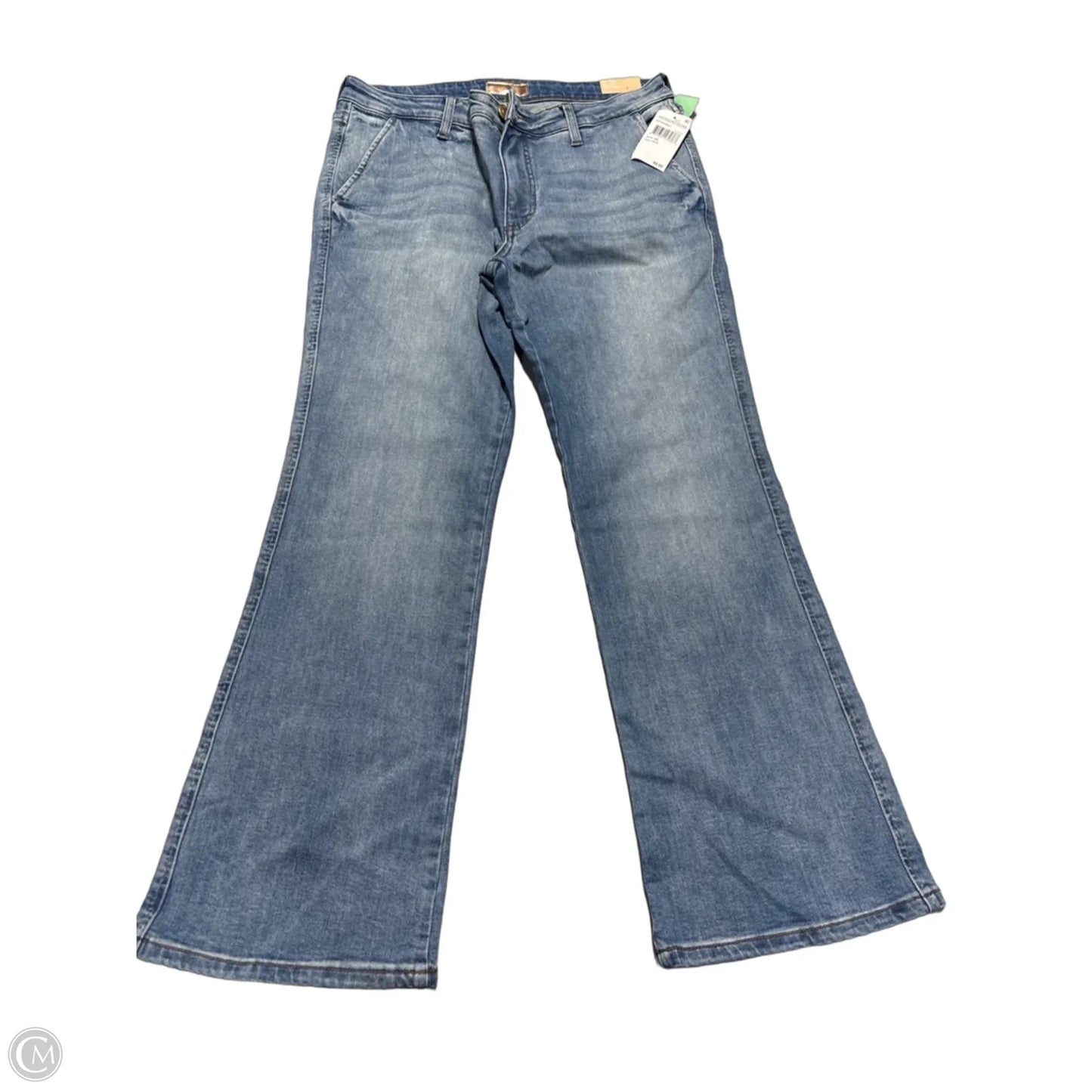 Jeans Wide Leg By Kut In Blue Denim, Size: 10