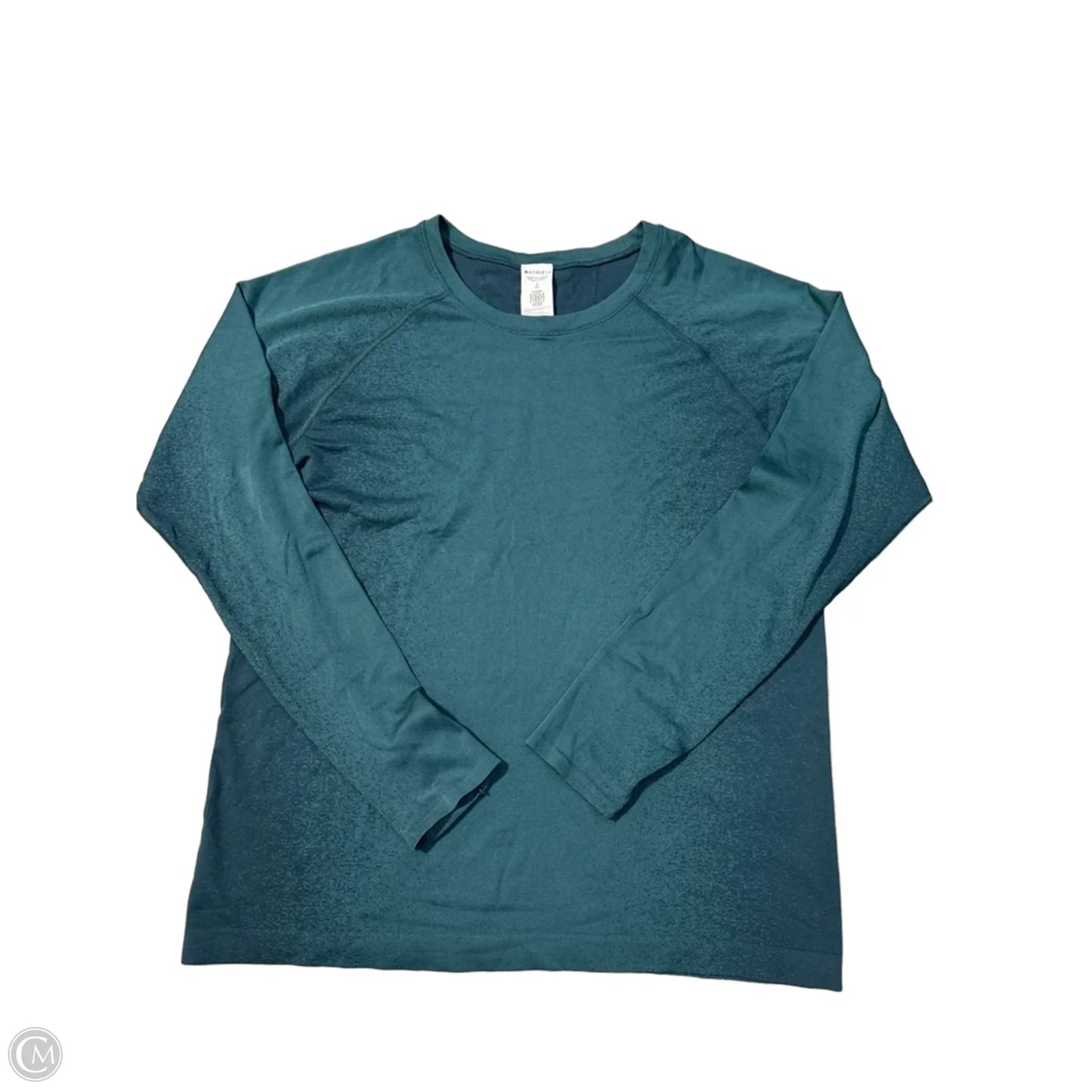Athletic Top Long Sleeve Crewneck By Athleta In Blue, Size: Xl