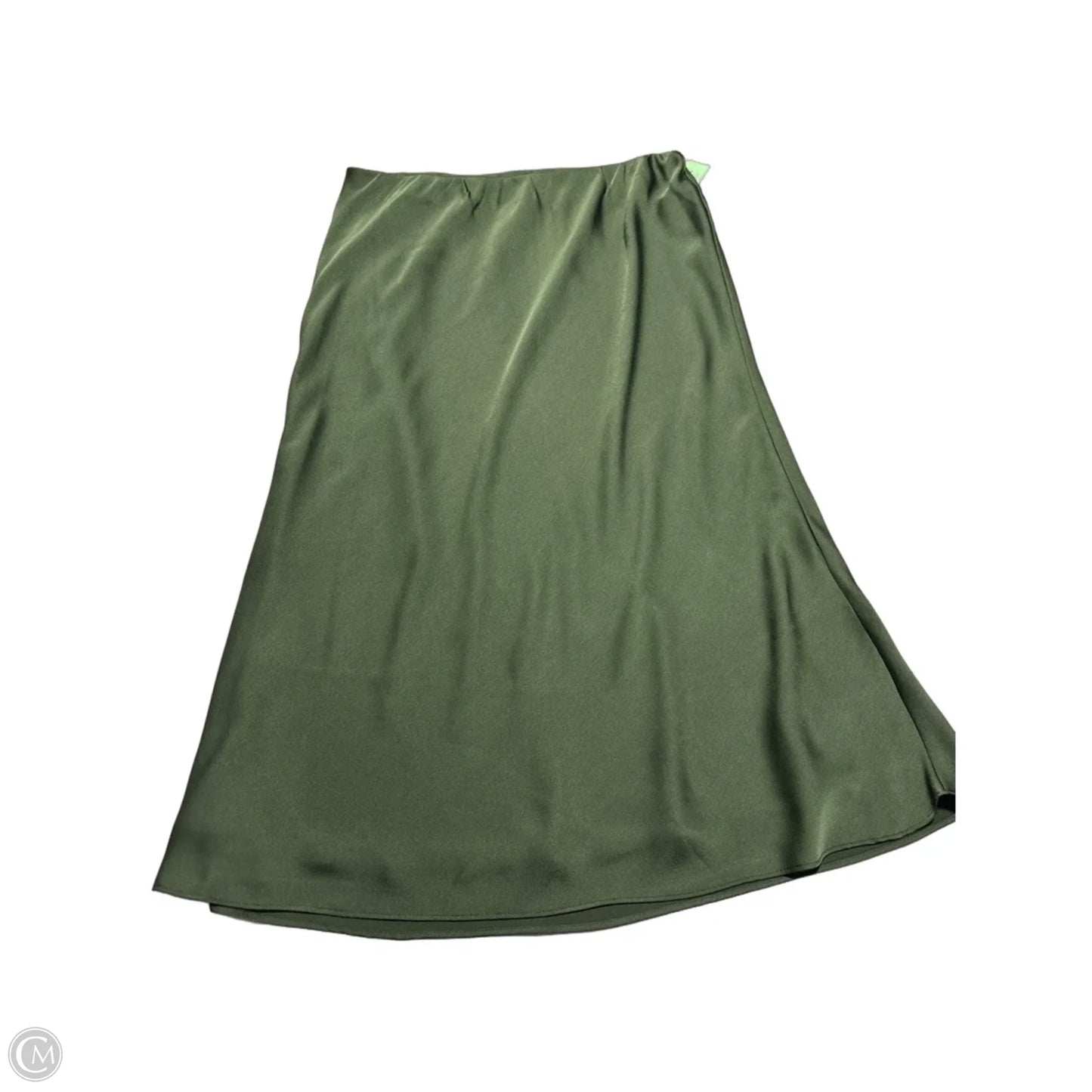 Skirt Midi By Vince Camuto In Green, Size: L